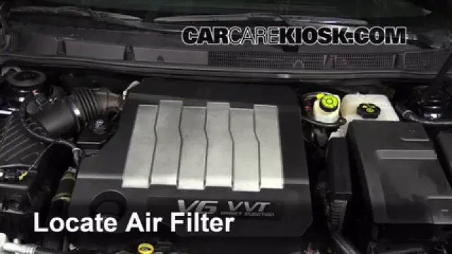 2010 Buick LaCrosse CXL 3.0L V6 Filtro de aire (motor) Cambio